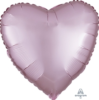 Pastel PINK Heart Foil Balloon