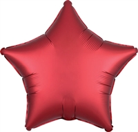 Luxe RED/SANGRIA Star Balloon