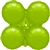 29 inch LIME GREEN MagicArch Balloon