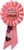 6 1/2in Mi Primer Cumpleanos PINK Rosette Award Ribbon