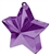 170g Star Balloon Weight PURPLE