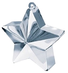 170g Star Balloon Weight SILVER