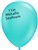 11 inch Metallic SEAFOAM Round TufTex Balloons, Price Per Bag of 100