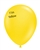 11 inch YELLOW Round TufTex Balloons, Price Per Bag of 100