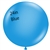 24 inch Tuf Tex BLUE Round Latex Balloon, Price Per Bag of 3