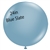 24 inch Tuf-Tex® BLUE SLATE Round Latex Balloon