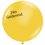 24 inch Tuf-Tex® GOLDENROD Round Latex Balloon