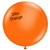 24 inch Tuf-Tex® ORANGE Round Latex Balloon