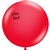 24 inch Tuf-Tex® RED Round Latex Balloon