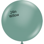 24 inch Tuf-Tex® WILLOW Round Latex Balloon