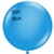 36 inch Tuf Tex BLUE Round Latex Balloon, Price Per Bag of 2