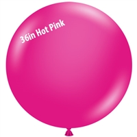 36 inch Hot Pink Latex Balloon
