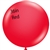 36 inch Tuf Tex RED Round Latex Balloon