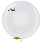 36 inch White Latex Balloon