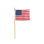 USA Flag with Stick