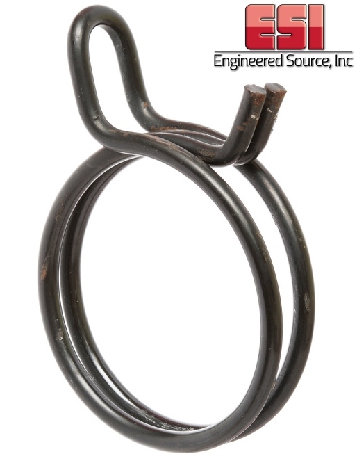 DW 14 double wire hose clamp by rotor clip - engineered source as supplier  and distributor. ESI services santa ana, orange county, southern  california, united states. Hose clamp also known as DW-14ST