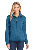 Ladies Sweater Fleece Jacket