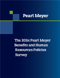 The 2024 Pearl Meyer Benefits and Human Resources