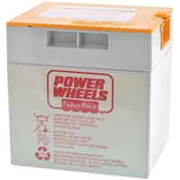 Power Wheels 12 Volt 9.5AH (Orange Top) Battery - 00801-1661