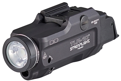 TLR-10&trade; GUN LIGHT WITH RED LASER AND REAR SWITCH OPTIONS