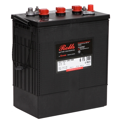 6 FS 300, Rolls Battery