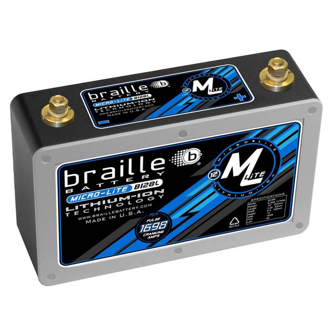 Braille B128L MicroLite B128L (3/8" stud) Lithium