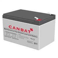 CANBAT12V 12AH SLA BATTERY (AGM) -  CBL12-12