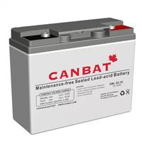 CANBAT12V 22AH SLA BATTERY (AGM) -  CBL22-12