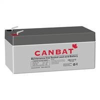 CANBAT12V 3.2AH SLA BATTERY (AGM) -  CBL3.2-12