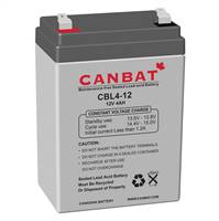 CANBAT12V 4AH SLA BATTERY (AGM) -  CBL4-12