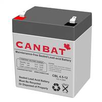 CANBAT12V 4.5AH SLA BATTERY (AGM) -  CBL4.5-12
