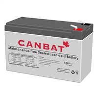 CANBAT12V 8AH SLA BATTERY (AGM) -  CBL8-12