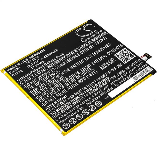 Amazon Tablet -  CS-ABD034SL