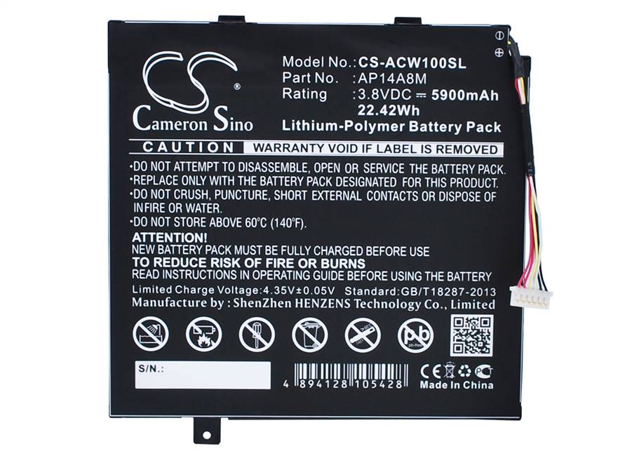 Acer Tablet -  CS-ACW100SL