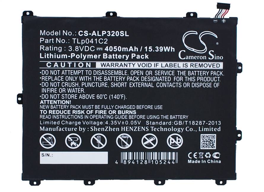 Alcatel Tablet -  CS-ALP320SL