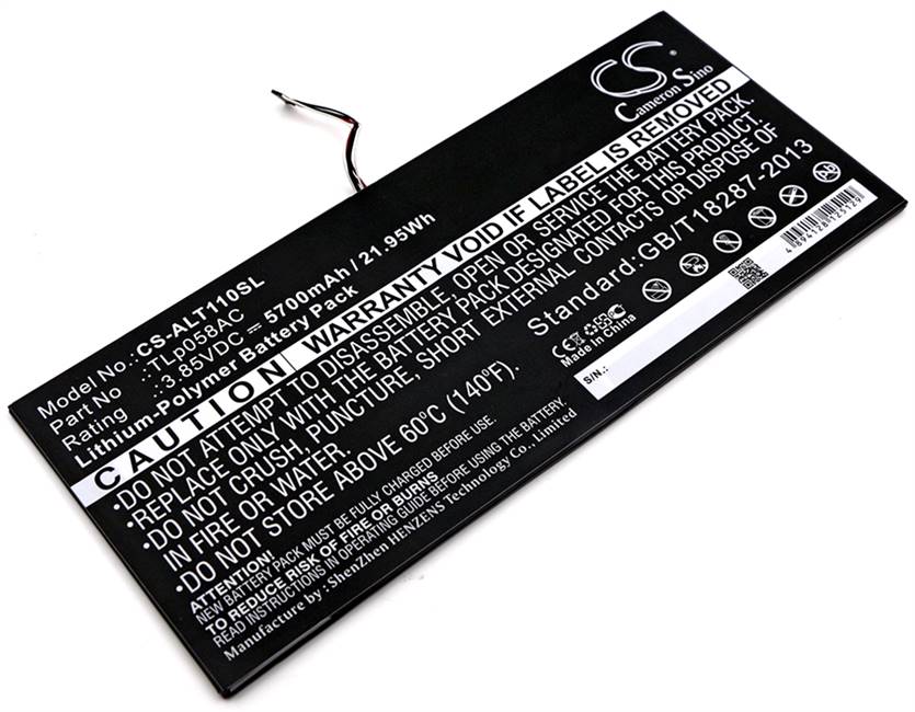 Alcatel Tablet -  CS-ALT110SL