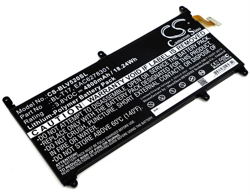 LG Tablet -  CS-BLV520SL