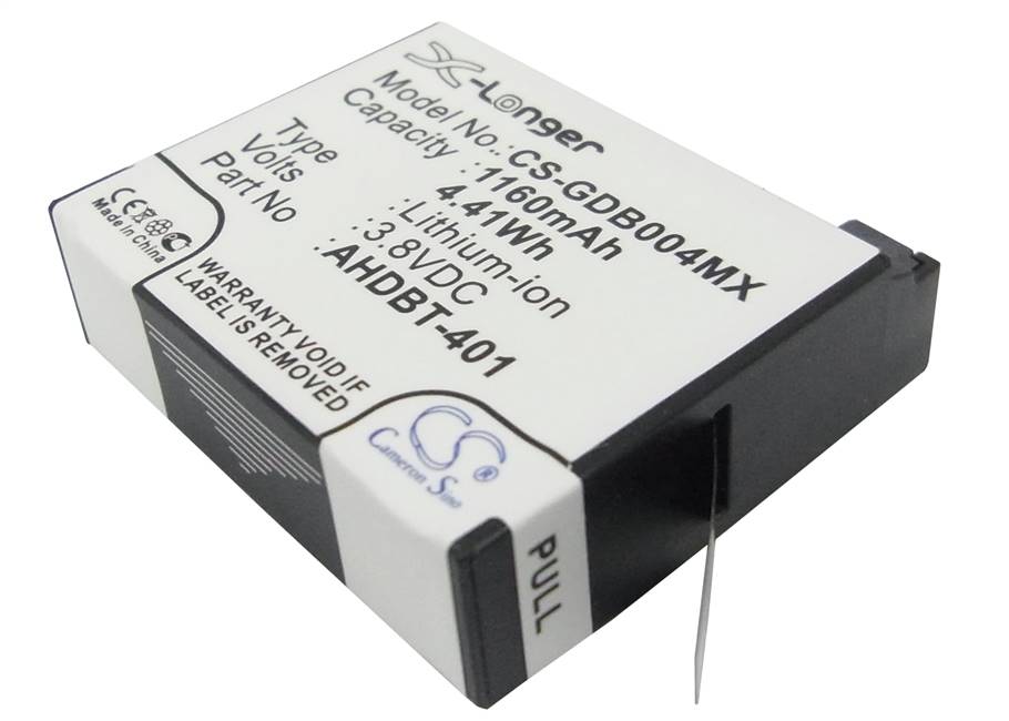 GoPro Camera Battery - CS-GDB004MX