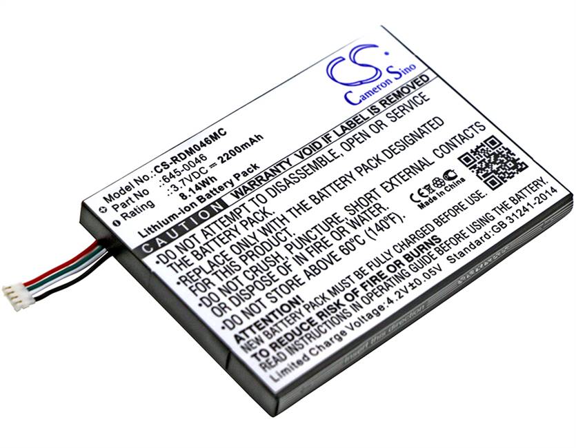 Red Digital Cinema Camera Battery - CS-RDM046MC