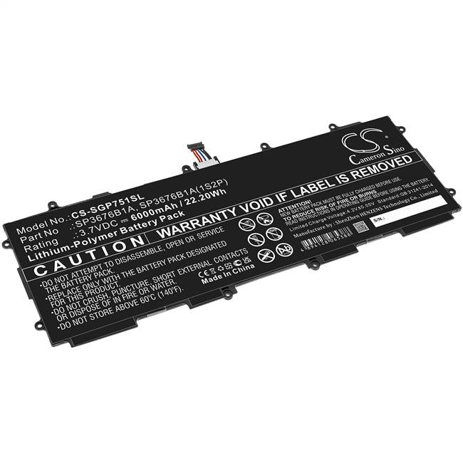 Samsung Tablet -  CS-SGP751SL