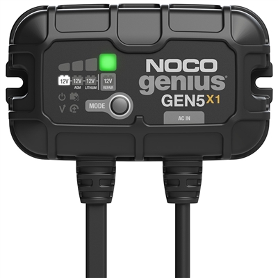 NOCO GEN5X1  12V 1-Bank, 5-Amp On-Board Battery Charger