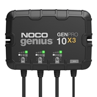 NOCO GENPRO10X3  12V 3-Bank, 30-Amp On-Board Battery Charger