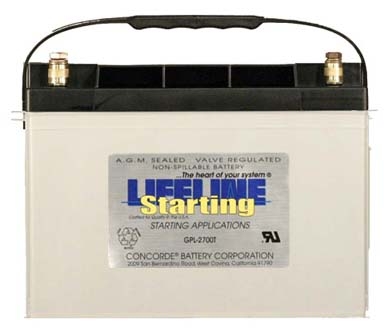 Lifeline GPL-2700T Marine & RV Battery