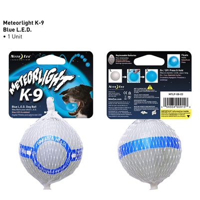 METEOR LIGHT BALL K-9 BLUE