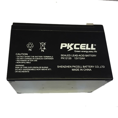 PKCELL PK12120 12V 12AH SEALED LEAD ACID