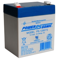 POWERSONIC 12V 5AH F2 PS-1250