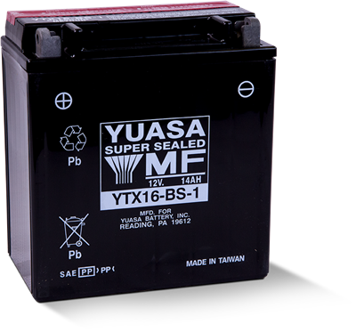 YTX16-BS-1 POWERSPORT AGM BATTERY