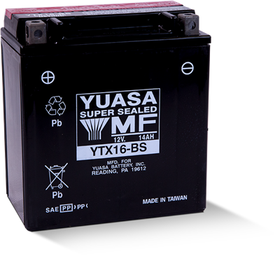 YTX16-BS POWERSPORT AGM BATTERY
