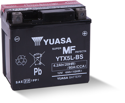 YTX5L-BS POWERSPORT AGM BATTERY