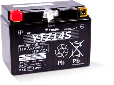 YTZ14S POWERSPORT AGM BATTERY